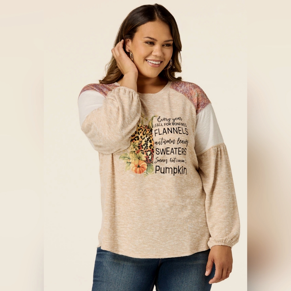 NWT Autumn 22/24W* Long Sleeve Lightweight Sweater Firm Price